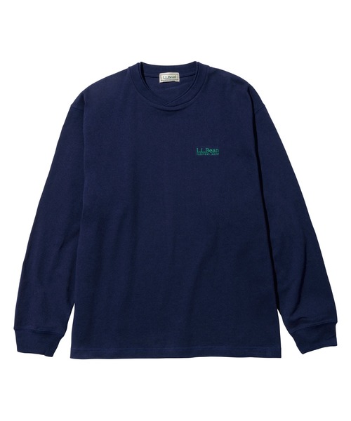 L.L.Bean(エルエルビーン)の「【JAPAN EDITION】ユニオン・ロングスリーブ・ティ(Tシャツ/カットソー・レディース・ネイビー/グレー系・MEDIUM)」の22枚目の写真