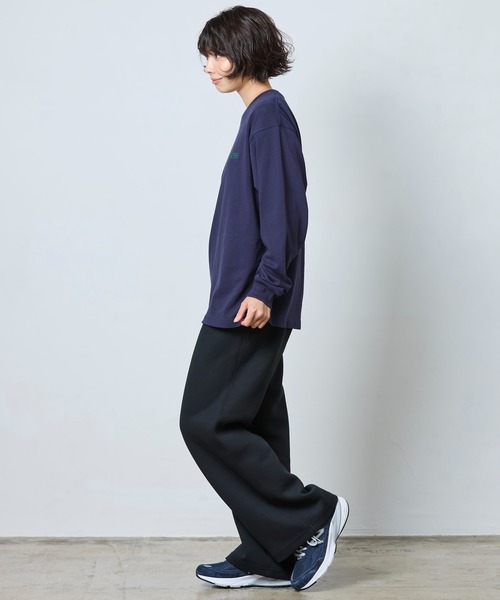 L.L.Bean(エルエルビーン)の「【JAPAN EDITION】ユニオン・ロングスリーブ・ティ(Tシャツ/カットソー・レディース・ネイビー/グレー系・MEDIUM)」の19枚目の写真