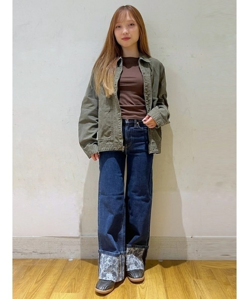 セール】キャンバス デニム チョアジャケット（デニムジャケット