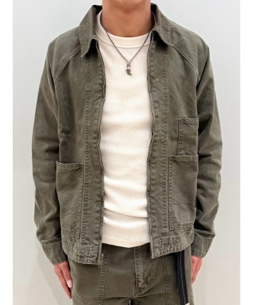 セール】キャンバス デニム チョアジャケット（デニムジャケット