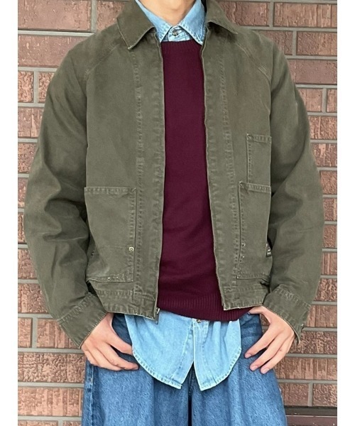 セール】キャンバス デニム チョアジャケット（デニムジャケット