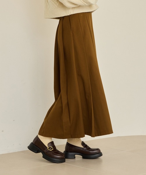 OLUN（オルン）の「nuance buckle loafer/ニュアンスバックル