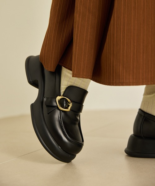 nuance buckle loafer/ニュアンスバックルローファー（ローファー