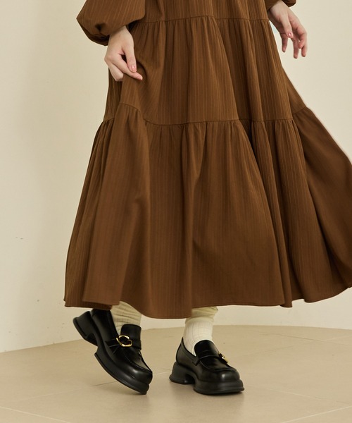 OLUN nuance buckle loafer/ニュアンスバックルローファー nuance buckle loafer/ニュアンスバックルローファー（ローファー