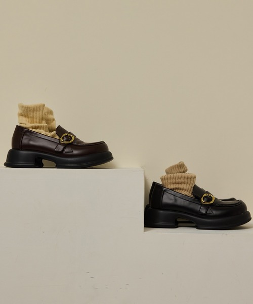 nuance buckle loafer/ニュアンスバックルローファー nuance buckle loafer/ニュアンスバックルローファー
