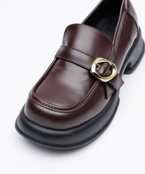 nuance buckle loafer/ニュアンスバックルローファー nuance buckle loafer/ニュアンスバックルローファー