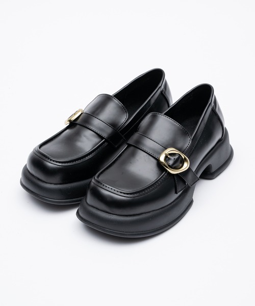nuance buckle loafer/ニュアンスバックルローファー nuance buckle loafer/ニュアンスバックルローファー