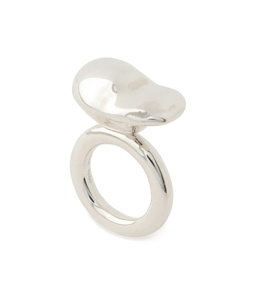 ADAM ET ROPE'(アダムエロペ)の「【EMOELLE】pearl shaped silver ring(リング・レディース・シルバー・FREE)」の6枚目の写真