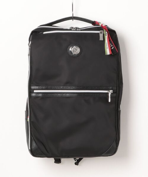 Orobianco（オロビアンコ）の「ビジネスリュック プレーファミリア 91334（ビジネスバッグ・メンズ・ブラック/ネイビー・FREE）」の2枚目の写真