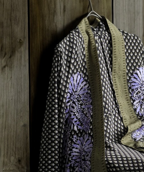 花柄刺繍カーディガン（カーディガン/ボレロ）｜antiqua