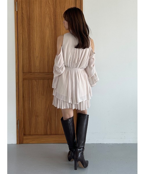 【美品】SNIDEL スナイデル コールドショルダーセットアップ PBEG 1 SNIDEL｜コールドショルダーセットアップ | Rakuten Fashion