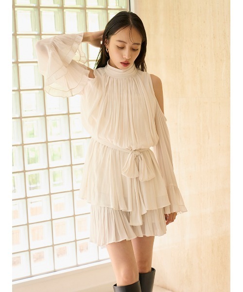 コールドショルダーセットアップ（ワンピース）｜SNIDEL（スナイデル