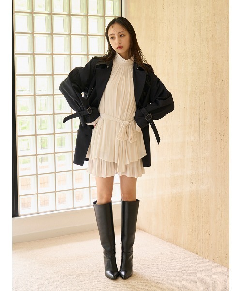 セール】コールドショルダーセットアップ（ワンピース）｜SNIDEL