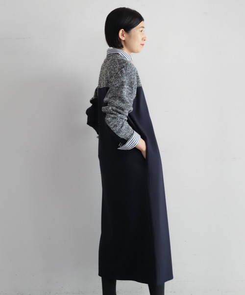 ツイードカット コンビワンピース | NOMBRE IMPAIR