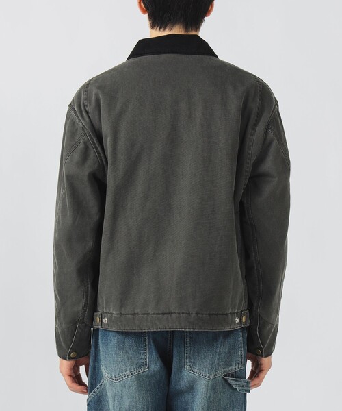 BEAMS HEART(ビームスハート)の「【完売間近】GMS ダック ショート ブルゾン/GMS Duck Canvas Short Jacket(ショート丈・リラックスフィット・コットンダック)(ブルゾン・メンズ・ブラック/ブラウン・LARGE/MEDIUM/SMALL)」の5枚目の写真