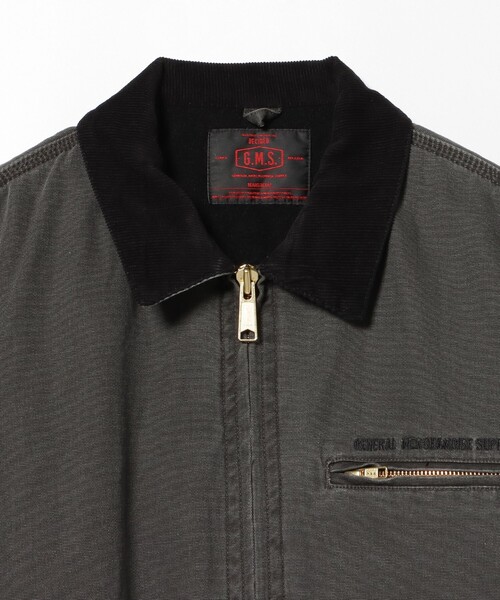 BEAMS HEART(ビームスハート)の「【完売間近】GMS ダック ショート ブルゾン/GMS Duck Canvas Short Jacket(ショート丈・リラックスフィット・コットンダック)(ブルゾン・メンズ・ブラック/ブラウン・LARGE/MEDIUM/SMALL)」の10枚目の写真