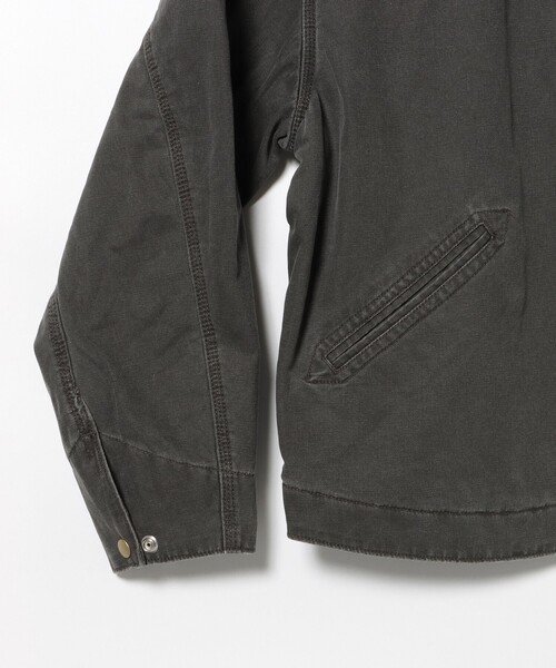 BEAMS HEART(ビームスハート)の「【完売間近】GMS ダック ショート ブルゾン/GMS Duck Canvas Short Jacket(ショート丈・リラックスフィット・コットンダック)(ブルゾン・メンズ・ブラック/ブラウン・LARGE/MEDIUM/SMALL)」の11枚目の写真