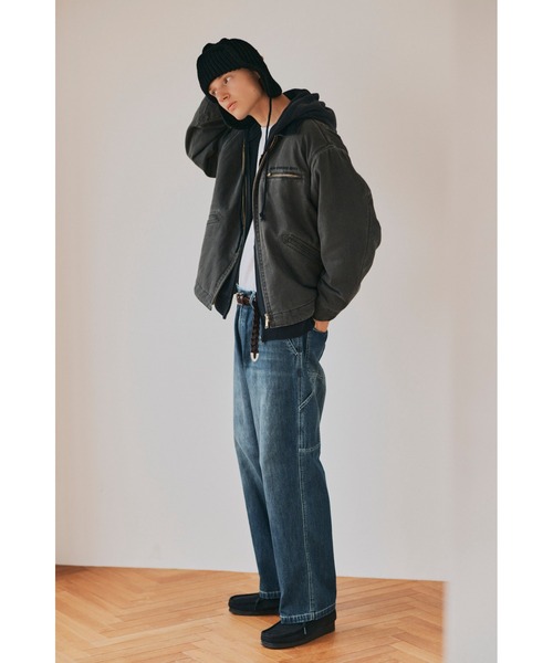 BEAMS HEART(ビームスハート)の「【完売間近】GMS ダック ショート ブルゾン/GMS Duck Canvas Short Jacket(ショート丈・リラックスフィット・コットンダック)(ブルゾン・メンズ・ブラック/ブラウン・LARGE/MEDIUM/SMALL)」の21枚目の写真