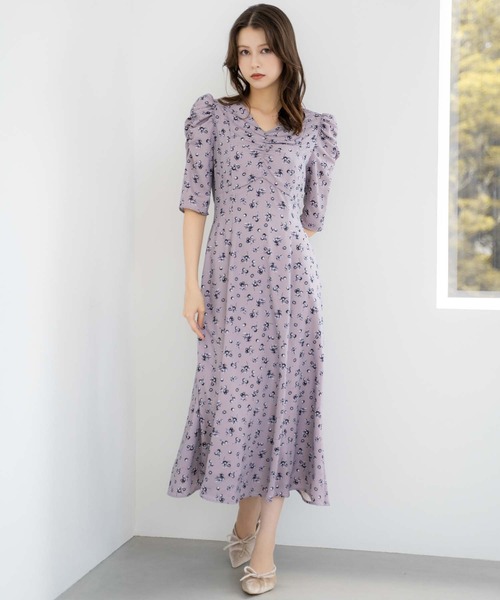 【15周年】ベリー柄プリントワンピース