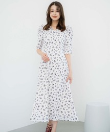 noela花柄ワンピース Noela ワンピース ドロスト花柄ワンピース : ZOZOTOWN Yahoo!店