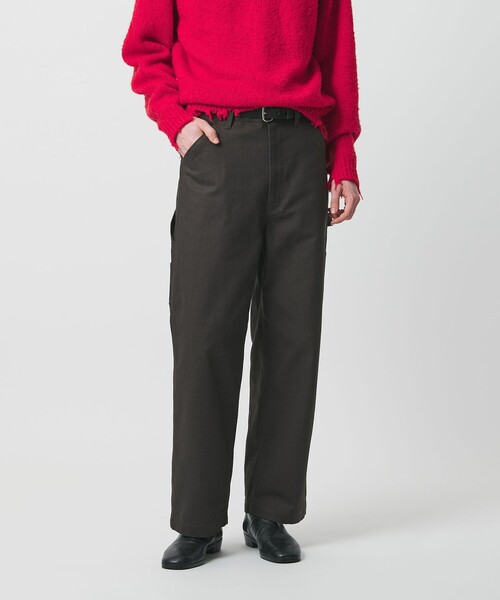 UNIVERSAL OVERALL（ユニバーサルオーバーオール）の「【別注】＜UNIVERSAL OVERALL＞ダック ペインター パンツ（その他パンツ・メンズ・オフホワイト/ダークグレー・L/S/M/XL）」の2枚目の写真