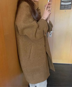 セール】【CLASSY 2月号掲載】オーバーサイズフェイクファーボアコート