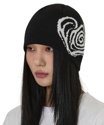 OY（オーワイ）の「『OY/オーワイ』SWIRL HEART BEANIE/スワール ハート ビーニー（ニットキャップ/ビーニー・メンズ）」