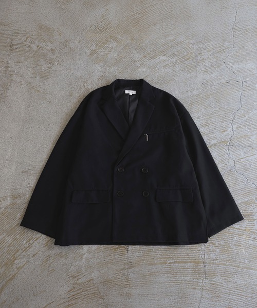 セットアップ可】ダブルテーラードジャケット（テーラード