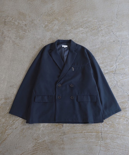 セットアップ可】ダブルテーラードジャケット（テーラードジャケット