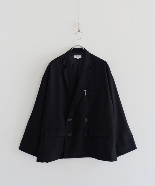 【完売品】SOCCE ダブルテーラードハーフスリーブジャケット S SOCCE ジャケット テーラードジャケット 「セットアップ可