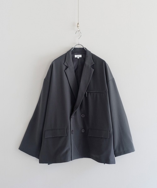 セットアップ可】ダブルテーラードジャケット（テーラードジャケット