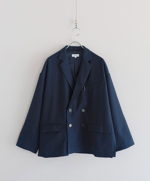 セール】【セットアップ可】ダブルテーラードジャケット（テーラード