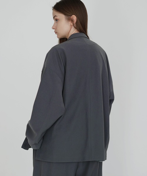 【完売品】SOCCE ダブルテーラードハーフスリーブジャケット S セットアップ可】ダブルテーラードジャケット（テーラードジャケット