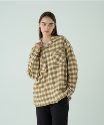 【未使用XL】FR2GOLF 半袖　オープンカラーシャツ　カーキ 楽天市場】開襟シャツ メンズ（カラーカーキグリーン