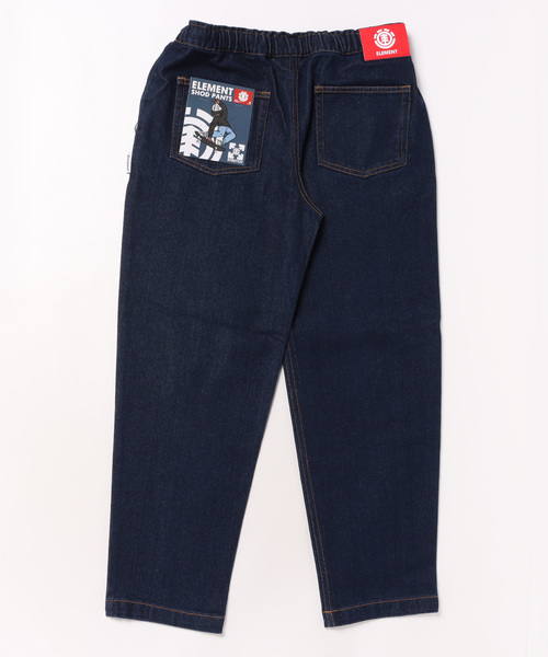ELEMENT（エレメント）の「ELEMENT/エレメント SHOD PANTS STD DNM YOUTH キッズ ロンパン BF026-720（その他パンツ・キッズ・ダークインディゴブルー/ライトインディゴブルー/グレー系その他・130cm/140cm/150cm/160cm）」の4枚目の写真