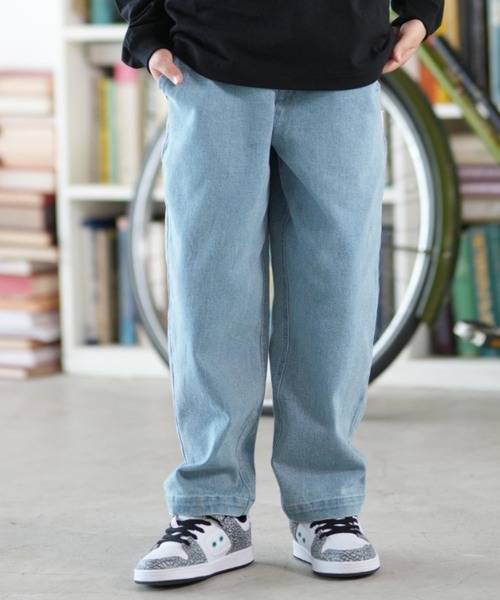 ELEMENT（エレメント）の「ELEMENT/エレメント SHOD PANTS STD DNM YOUTH キッズ ロンパン BF026-720（その他パンツ・キッズ・ダークインディゴブルー/ライトインディゴブルー/グレー系その他・130cm/140cm/150cm/160cm）」の3枚目の写真