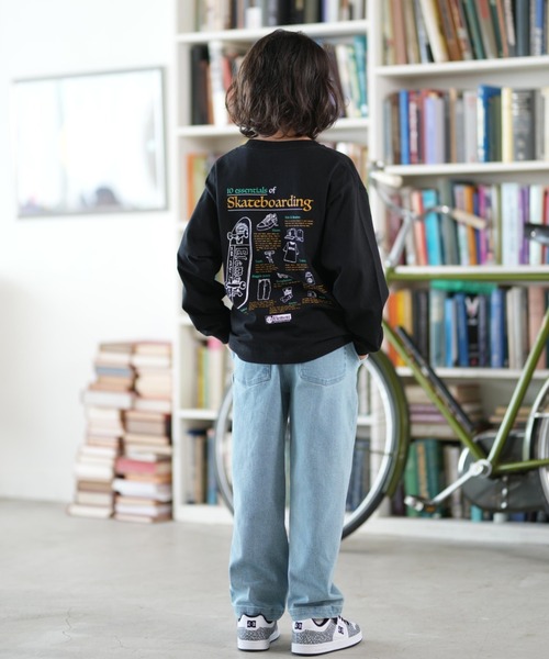 ELEMENT（エレメント）の「ELEMENT/エレメント SHOD PANTS STD DNM YOUTH キッズ ロンパン BF026-720（その他パンツ・キッズ・ダークインディゴブルー/ライトインディゴブルー/グレー系その他・130cm/140cm/150cm/160cm）」の5枚目の写真