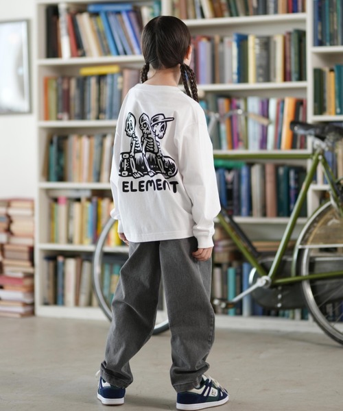 ELEMENT（エレメント）の「ELEMENT/エレメント SHOD PANTS STD DNM YOUTH キッズ ロンパン BF026-720（その他パンツ・キッズ・ダークインディゴブルー/ライトインディゴブルー/グレー系その他・130cm/140cm/150cm/160cm）」の12枚目の写真