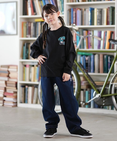 ELEMENT（エレメント）の「ELEMENT/エレメント SHOD PANTS STD DNM YOUTH キッズ ロンパン BF026-720（その他パンツ・キッズ・ダークインディゴブルー/ライトインディゴブルー/グレー系その他・130cm/140cm/150cm/160cm）」の14枚目の写真
