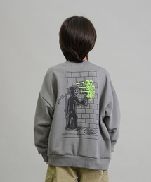 LURKING CLASS（ラーキングクラス）の「LURKING CLASS/ラーキングクラス EAT SHIT DIE CREW キッズ スウェット トレーナー ST25FUM03K（スウェット）」