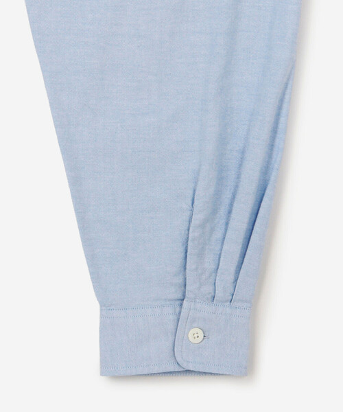 GYMPHLEX（ジムフレックス）の「Gymphlex | オックスフォード レギュラーカラー長袖シャツ MEN（シャツ/ブラウス・メンズ・ホワイト/ブルー・L/M）」の12枚目の写真