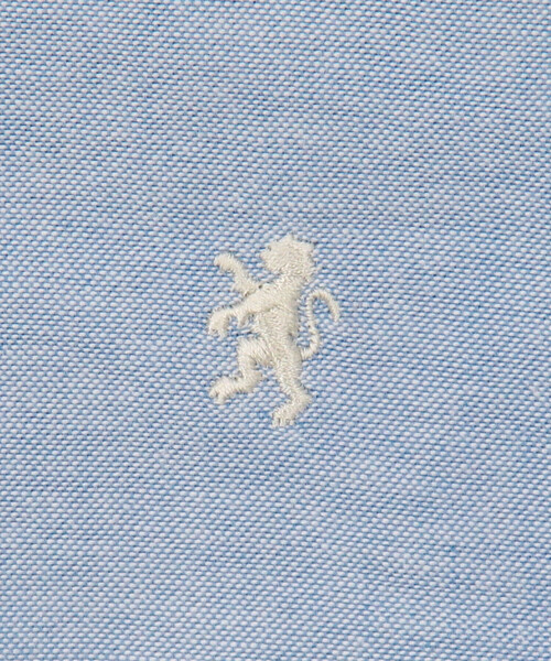 GYMPHLEX（ジムフレックス）の「Gymphlex | オックスフォード レギュラーカラー長袖シャツ MEN（シャツ/ブラウス・メンズ・ホワイト/ブルー・L/M）」の8枚目の写真