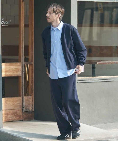 GYMPHLEX（ジムフレックス）の「Gymphlex | オックスフォード レギュラーカラー長袖シャツ MEN（シャツ/ブラウス・メンズ・ホワイト/ブルー・L/M）」の16枚目の写真