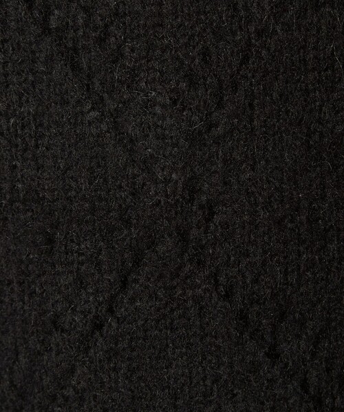 MONKEY TIME（モンキータイム）の「モヘヤミックス ダイヤパターン クルーネック ニット（ニット/セーター・メンズ・イエロー/ブラック・S/M/L/XL）」の9枚目の写真