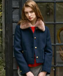 DRESSTERIOR | 【otonaMUSE 11月号掲載】2WAYファーカラーメルトンジャケット(ブルゾン)