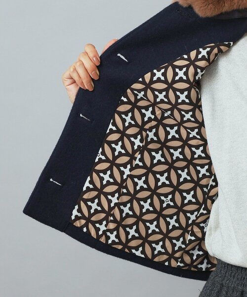 DRESSTERIOR（ドレステリア）の「【otonaMUSE 11月号掲載】2WAYファーカラーメルトンジャケット（ブルゾン・レディース・ネイビー/キャメル・34/36/38）」の21枚目の写真