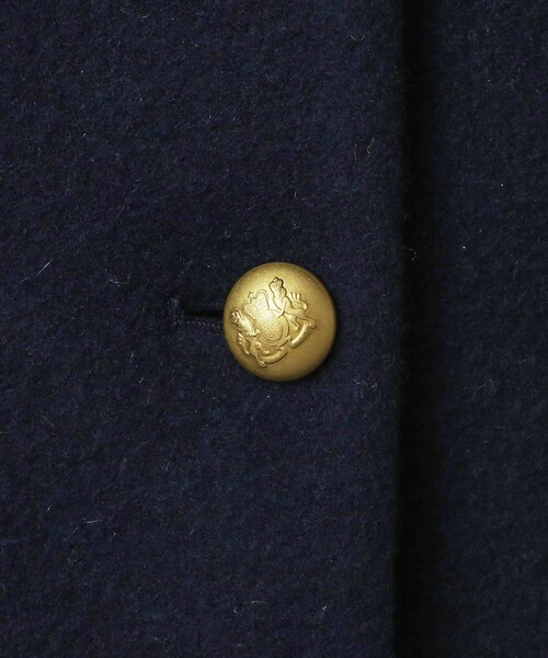 DRESSTERIOR（ドレステリア）の「【otonaMUSE 11月号掲載】2WAYファーカラーメルトンジャケット（ブルゾン・レディース・ネイビー/キャメル・34/36/38）」の22枚目の写真