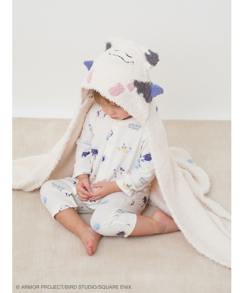 gelato pique（ジェラートピケ）の「【ドラゴンクエスト】【ベビー】ジェラートモーモンブランケット（その他ベビー用品・キッズ・クリーム・F）」の12枚目の写真