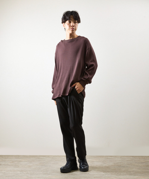 And A(アンドエー)の「GRAMICCI グラミチ / WOOL LIKE SLACKS ウールライクスラックス / GMP5-FJP002(スラックス・メンズ・ブラック/チャコールグレー/ブラウン・SMALL/MEDIUM/LARGE/X-LARGE)」の4枚目の写真