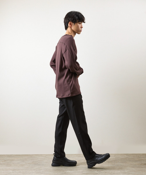 And A(アンドエー)の「GRAMICCI グラミチ / WOOL LIKE SLACKS ウールライクスラックス / GMP5-FJP002(スラックス・メンズ・ブラック/チャコールグレー/ブラウン・SMALL/MEDIUM/LARGE/X-LARGE)」の7枚目の写真